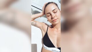 Lena Meyer Landrut nackt - cleavage and bikini boobs